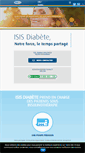 Mobile Screenshot of isisdiabete.fr
